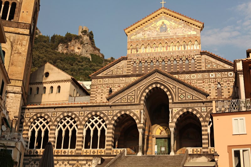Amalfi church, Italy