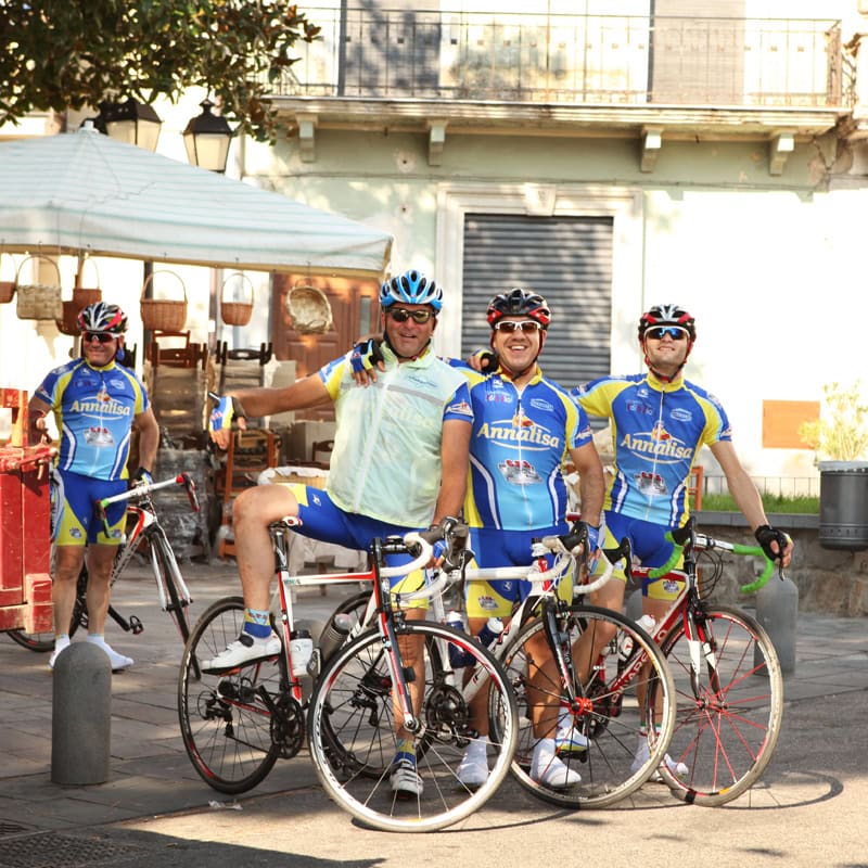 Amalfi, Italy bike race
