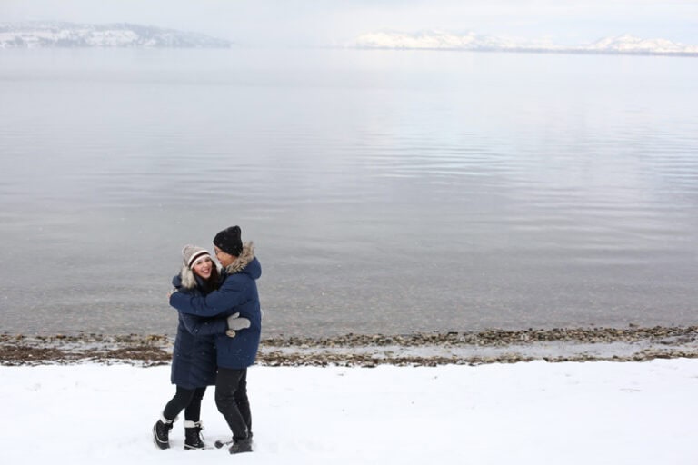Winter Couples Photos, Kelowna, BC