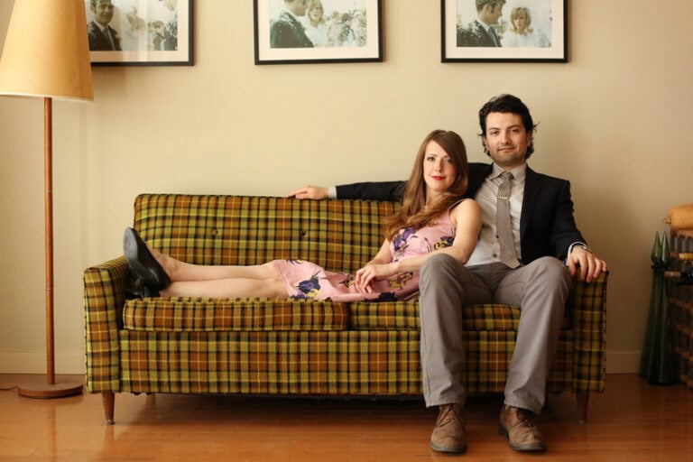 Mad-Men Themed Engagement Session