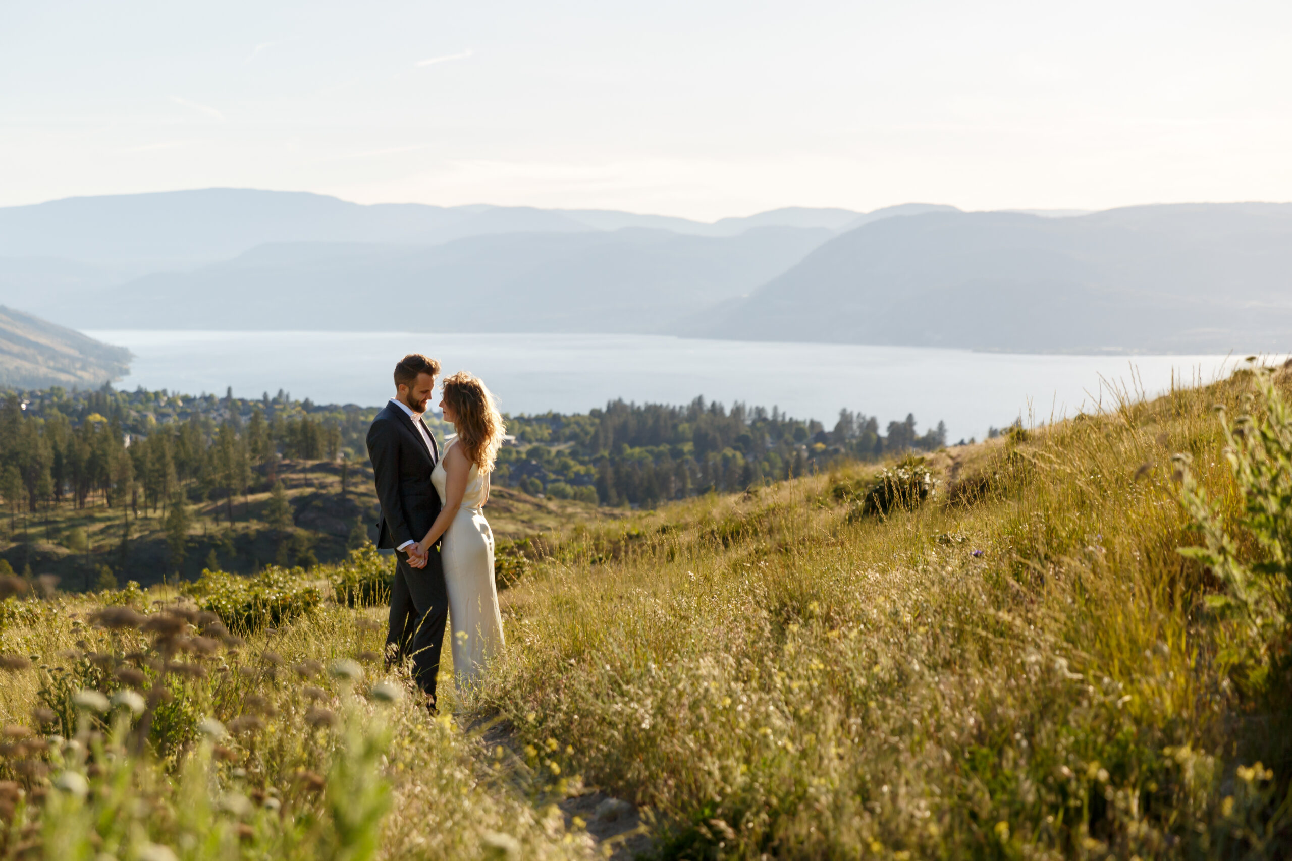 Kelowna Mountaintop Elopement